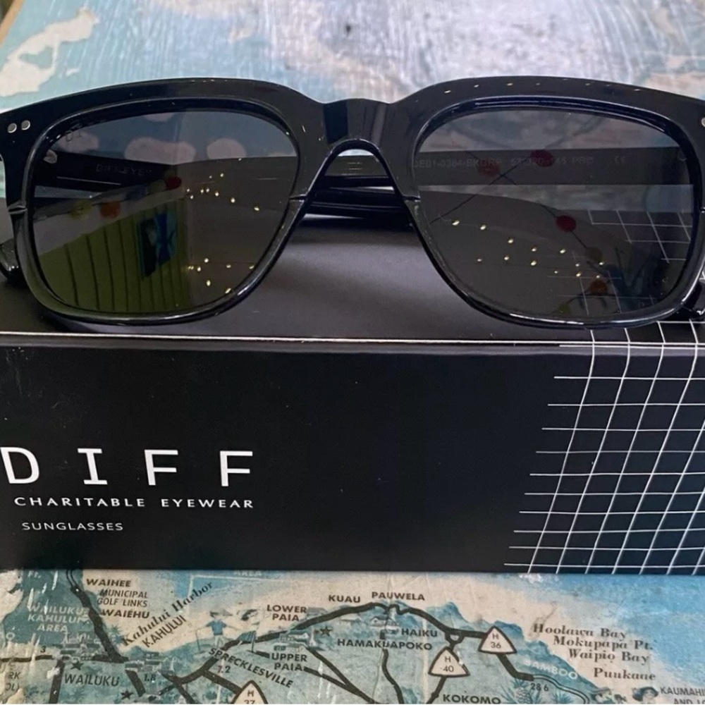 Diff BILLIE sunglasses black polarized